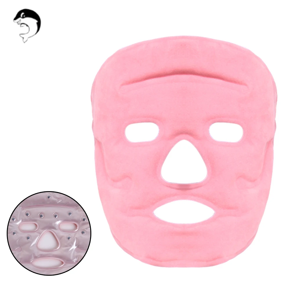 Гелевая магнитная маска для глаз лица ледяное согревание кожи Массаж Уход пакет