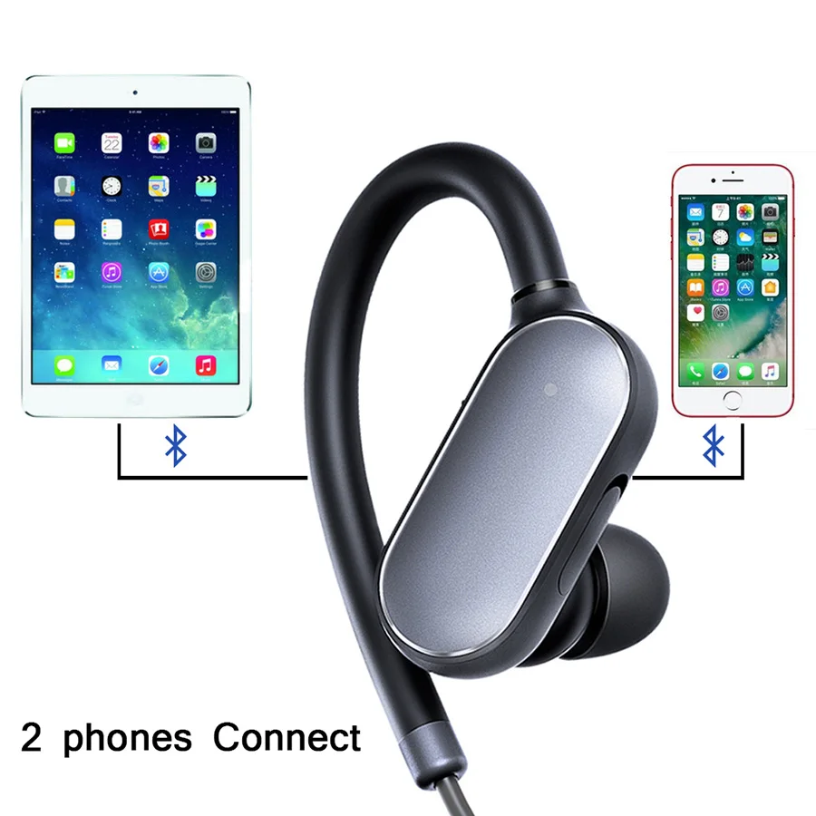 Оригинал Сяо mi Спорт bluetooth-гарнитура Беспроводной наушники ni Bluetooth 4 1 c IPX4
