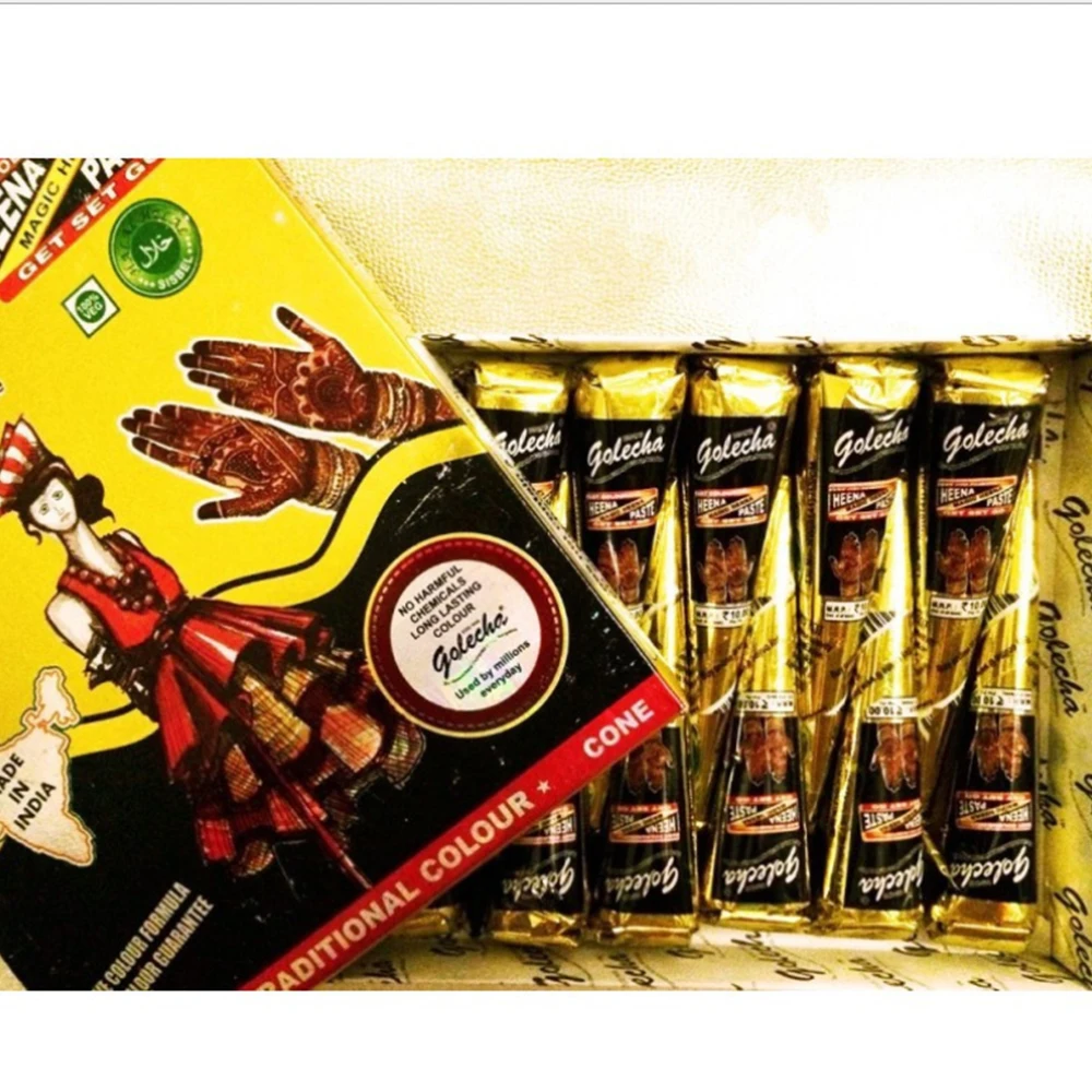 Временная краска для тела водостойкая татуировка модный конус 100% безопасная