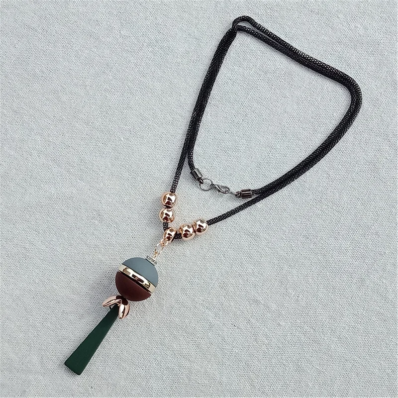 Geometric elements acrylic combination pendant Long paragraph Ms. necklace sweater chain simple style ladies wholesale | Украшения и
