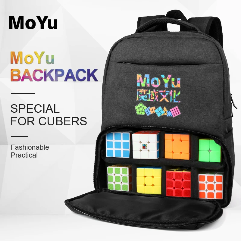 Новый рюкзак Moyu черная сумка для магического пазла куб 2x2 3x3 4x4 5x5 6x6 7x7 8x8 9x9 10x10 все