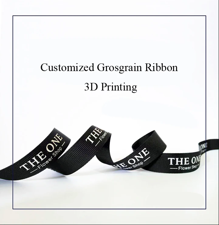 High Quality Customized Grosgrain Ribbons 6-75mm 100yards For Wedding / Party Baby Shower Any Language And Design | Дом и сад