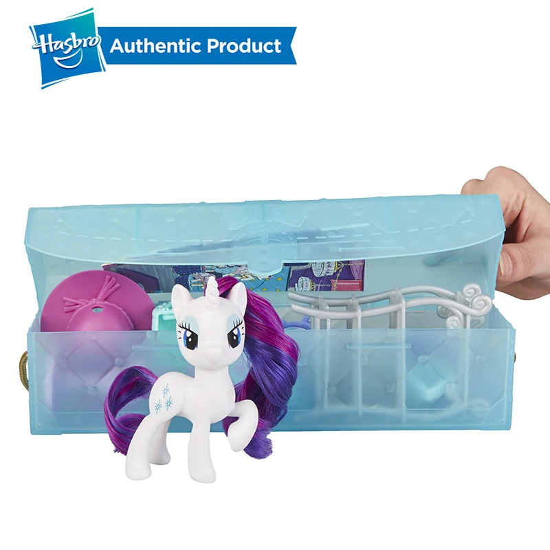 Hasbro 7 62 см My Little Pony On The Go AST Рарити сумеречные сверкающие Фигурки Коллекционная