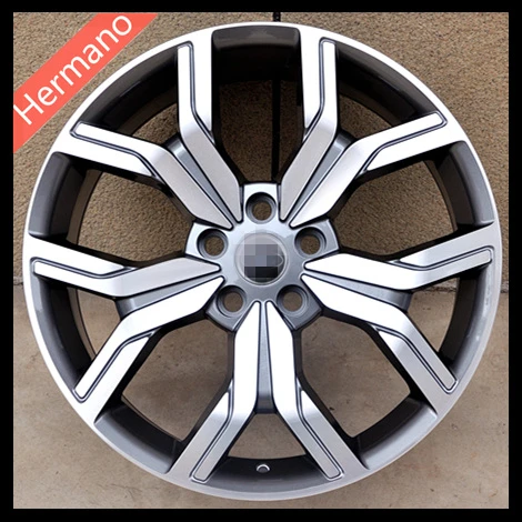 МАТОВЫЙ ЧЕРНЫЙ ЛИЦО 20*9.0 inch PCD 5x108 Смещение 43 мм диаметр 63.3 Колеса Автомобиля для