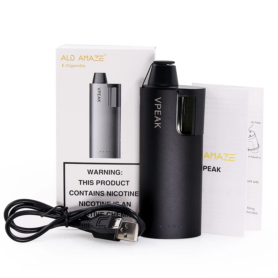 Оригинальный Альд впик vape Быстрый старт электронная сигарета набор испаритель