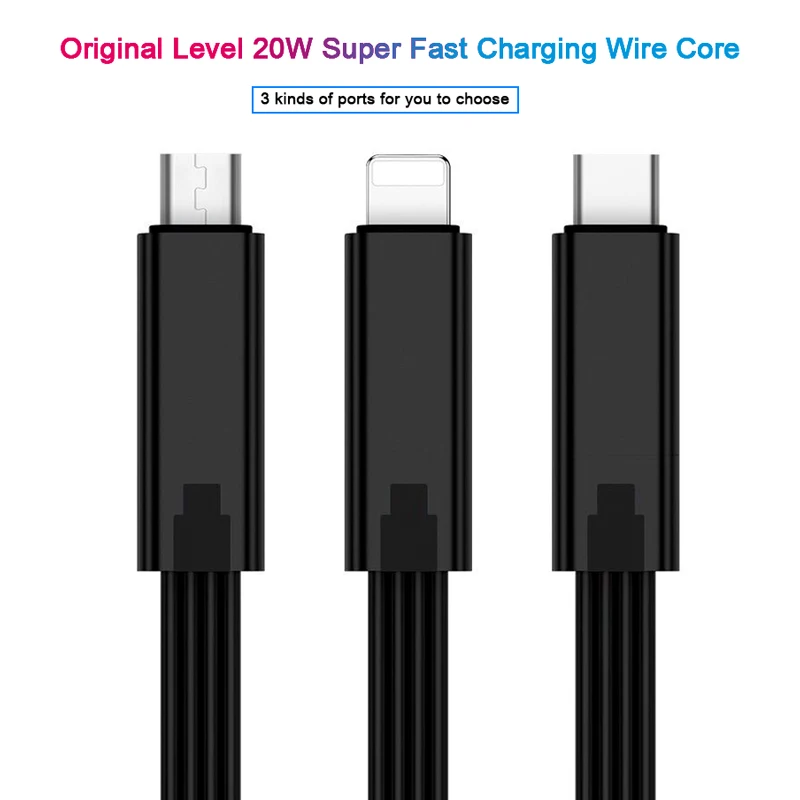 NOHON Regenerate Micro Type C 8pin USB Cable Fast Charging For iPhone 7 6 6S Plus iOS 10 9 8 Android Xiaomi Mi5 Repairable | Мобильные