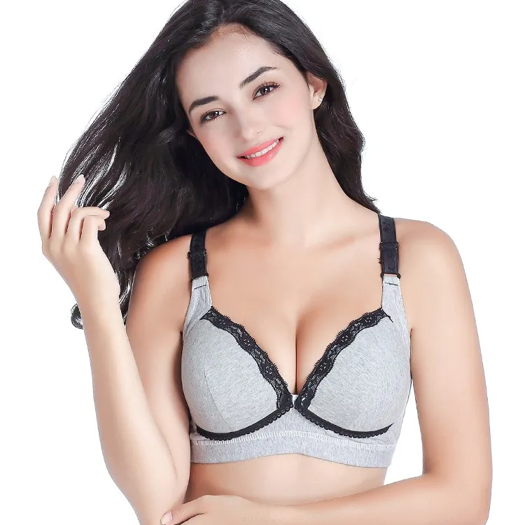 Бюстгальтер из хлопка для кормящих женщин бюстгальтеры грудного вскармливания