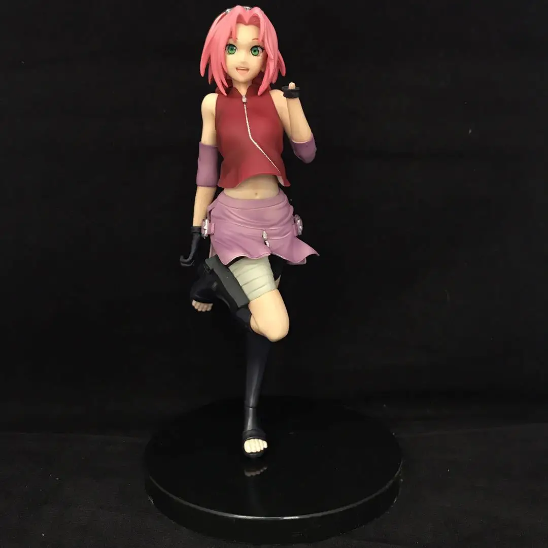 Наруто Shippuden Gals Sakura Haruno ПВХ полная фигурка модель игрушки подарок 22 см|Игровые
