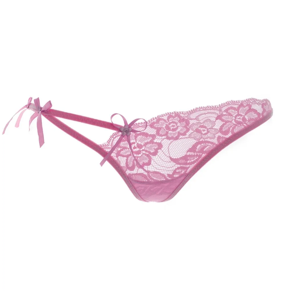 Сексуальные женские кружевные трусики Трусики бикини нижнее белье стринги