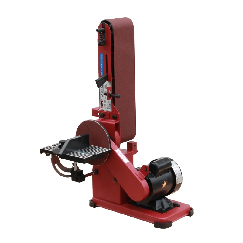 Электрическая ленточная шлифовальная машина для деревообработки вертикальная