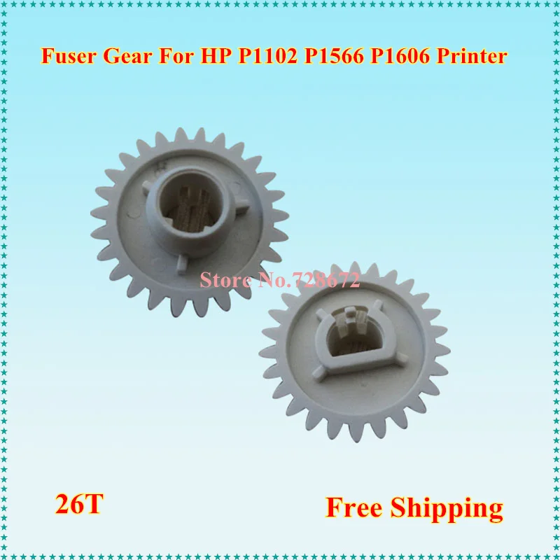 12 шт. ниже Давление ролик Шестерни RU7-0100-000 26т для HP P1102 1102W установка