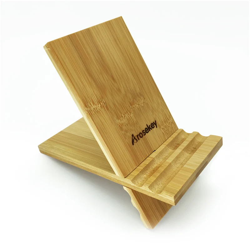Держатель планшета Arosekey из бамбука для ipad и телефона|stand for ipad|tablet holder standtablet |