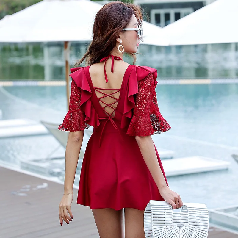 Женский купальник Maillot De Bain цельный купальный костюм женский корейский цельный пуш-ап бикини трикини корейский сексуальный купальник