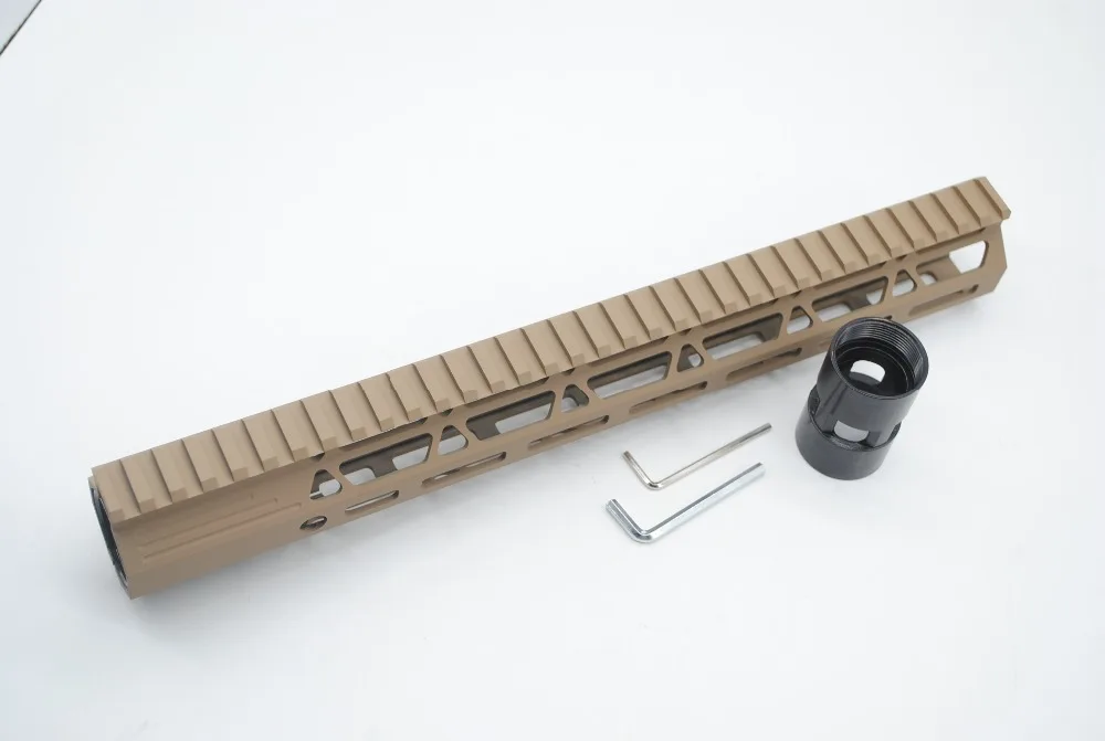 TriRock 13 5 дюймов M lok Handguard рельсовый зажим стильный свободный поплавок Picatinny Mount System