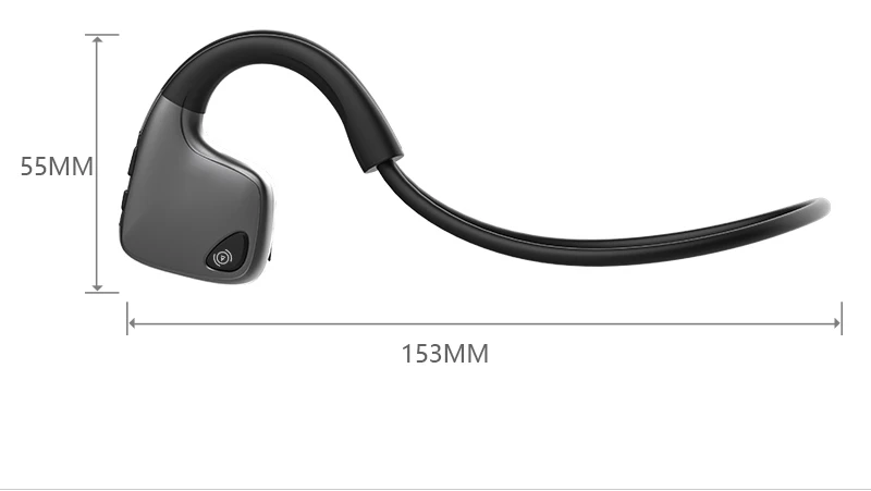 Bluetooth 5,0 оригинальные наушники костной проводимости R9 Беспроводной спортивные наушники с нашейным ободом для iPhone Xiaomi huawei чехол для телефона