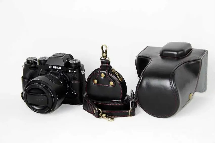 Открывающийся снизу Роскошный чехол для фото и видеокамеры Fujifilm Fuji XT2 из