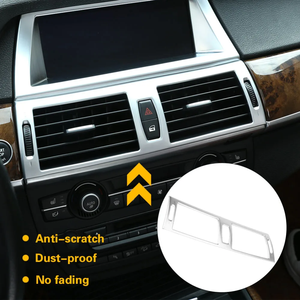 Автомобильная хромированная Гальваническая консоль вентиляционная решетка