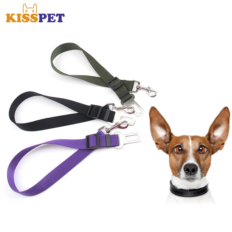 1 шт. Регулируемая домашних животных кошки собаки ремня безопасности автомобиля