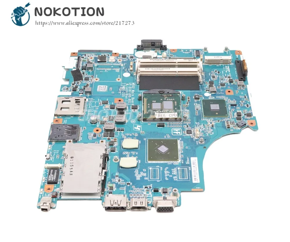 NOKOTION для sony VAIO VPCF1 VPCF материнская плата для ноутбука A1796397C M932 основная плата MBX-235 1P-0107J00-8011 GT310M gpu