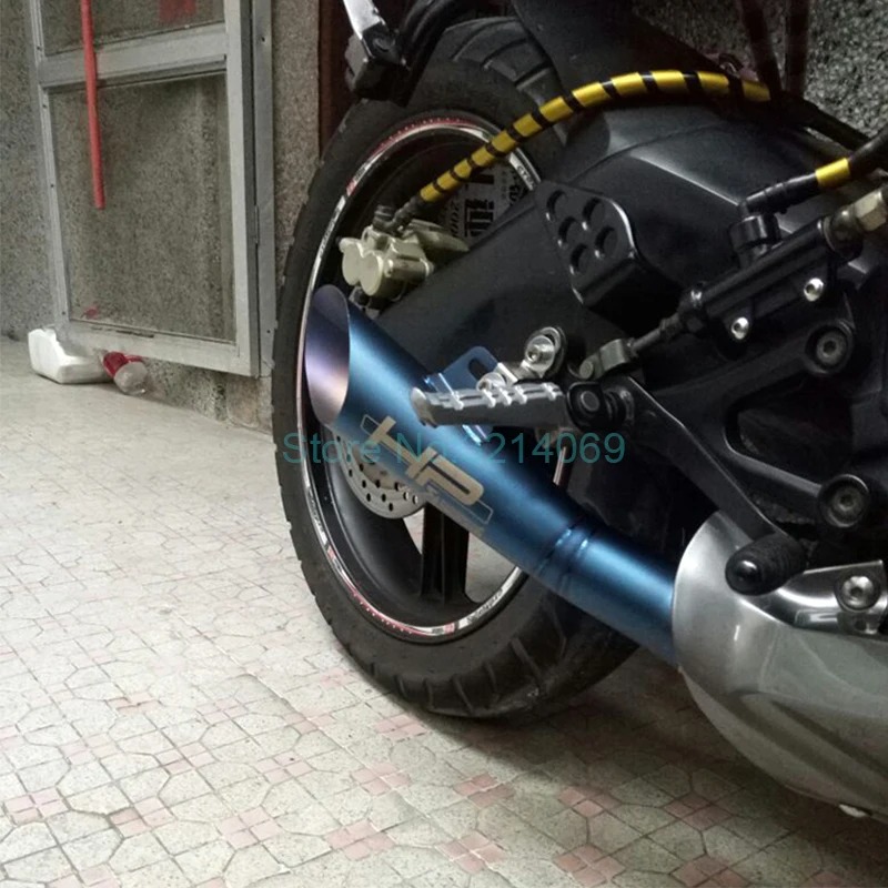 Для Yamaha YZF R6 мотоцикл выхлопной 2004- нержавеющая сталь GP hp скольжения Универсальный 51 мм Akrapovic Escape Moto хвост трубы