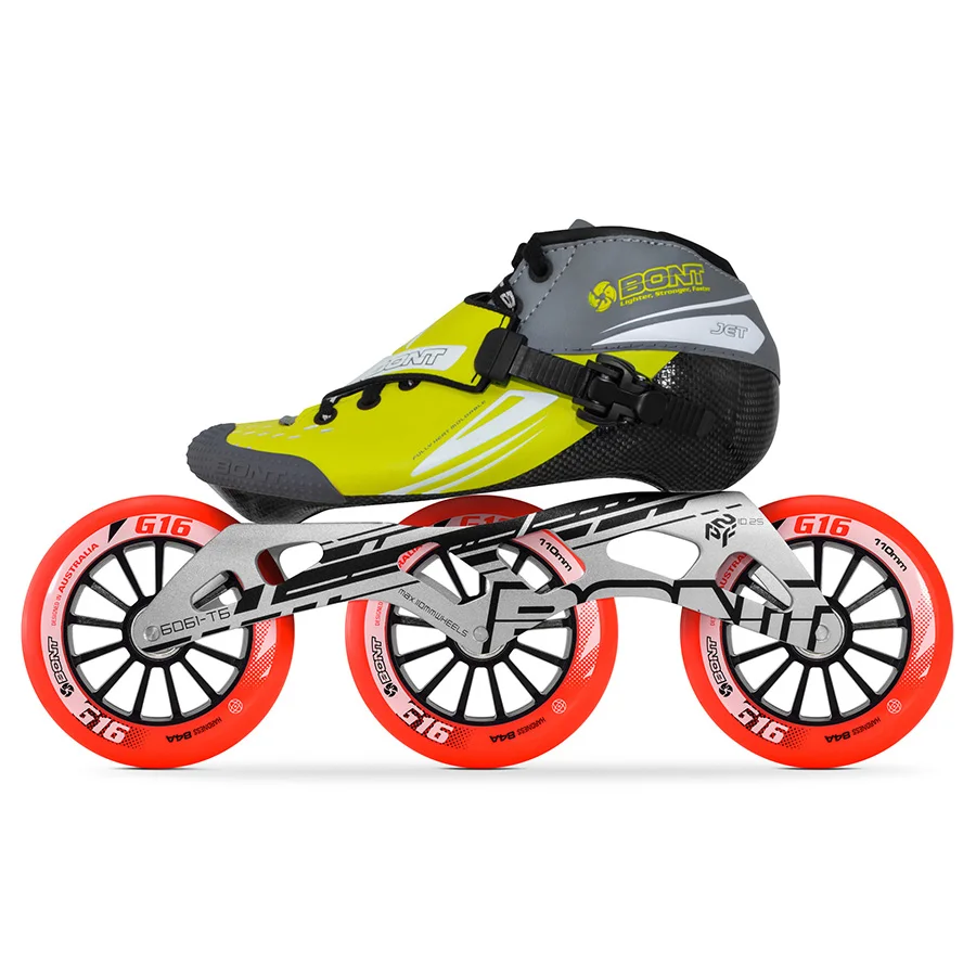100% Оригинальные Bont Jet скоростные роликовые коньки Размеры 29 40 Heatmoldable углеродного