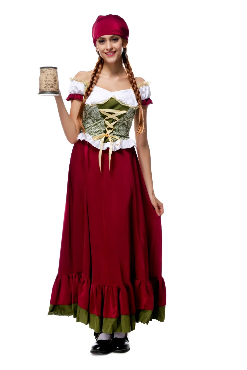 Женский костюм Октоберфест женский Германии для взрослых карнавальный нарядное