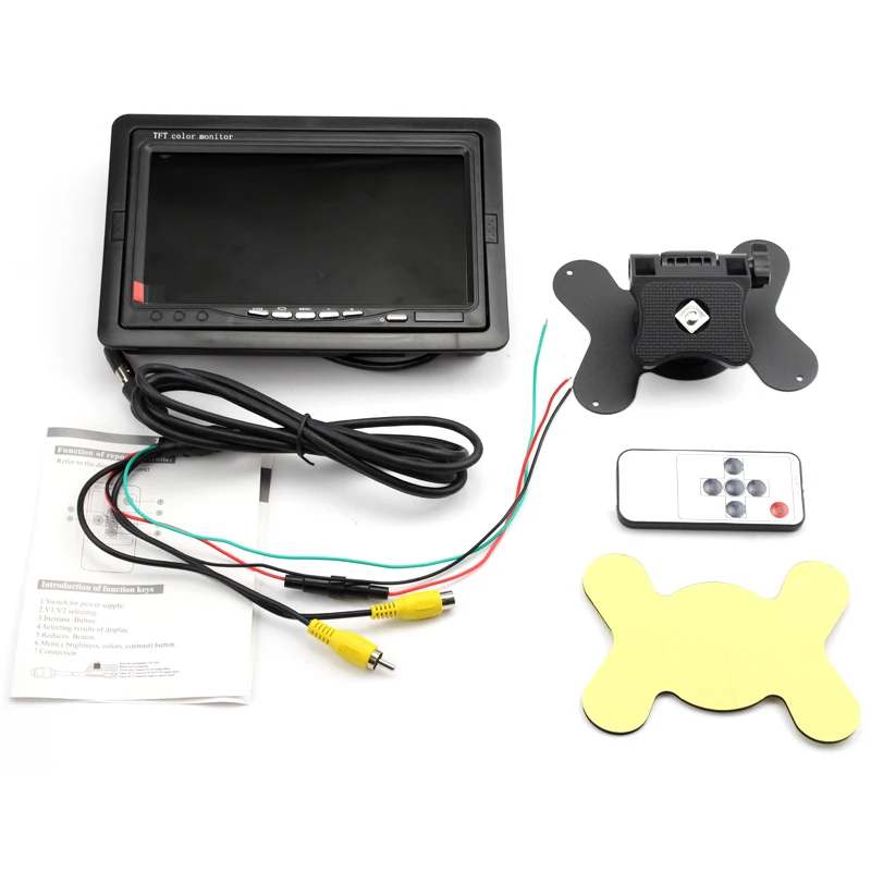 Sinairyu T701 10 шт. оптовая продажа 7 &quotдюймовый TFT ЖК светодиодный подсветка 2 видео