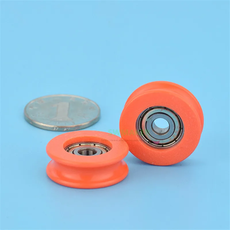SWMAKER 5*25*9 мм POM подъемный ролик направляющего колеса U образный Ролик подшипника