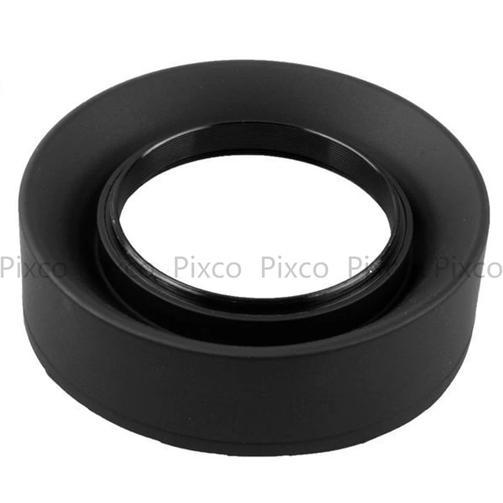 Pixo для камеры Canon Nikon 58 мм 3 в 1 этапа спуск Резиновая бленда Nikon|rubber lens hood|lens hoodcollapsible
