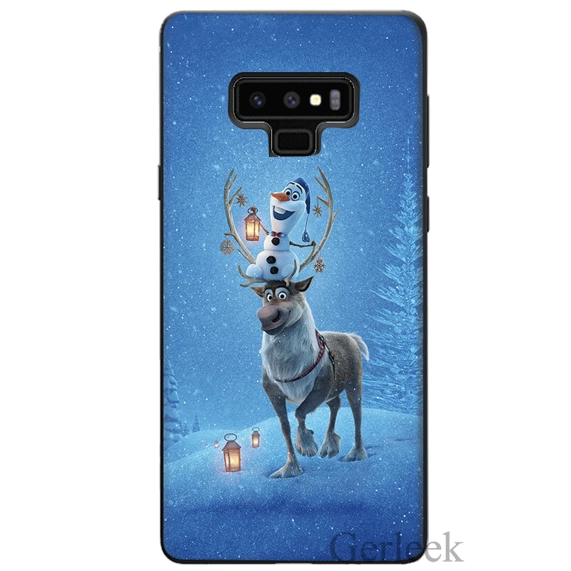 B7 Desxz Снеговик ТПУ чехол для samsung Galaxy A70 A50 A40 A10 A30 A9 A7 A8 A6 A5 A3 J6 Обложка сумка - Цвет: B7