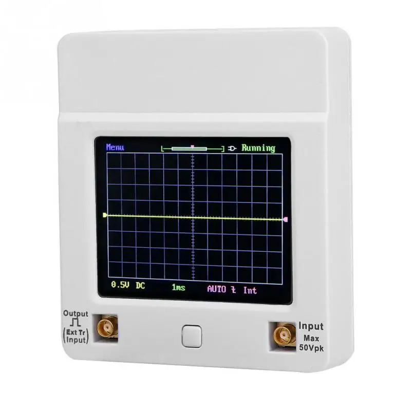 

DSO112A 2MHz 5Msps Pocket USB Digital Storage Oscilloscope TFT Touch Screen X1N7 Display with High Pressure Probe Cable