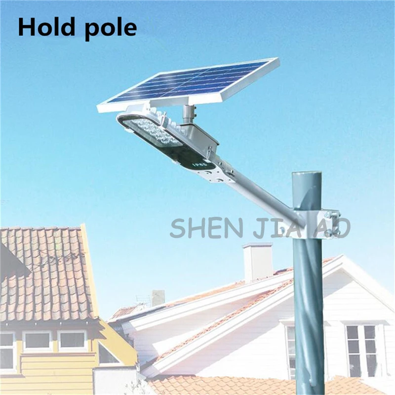 LED solar lamp IP65 waterproof household polysilicon panels street outdoor wall pole Lighting 3.7V/6.6A | Лампы и освещение