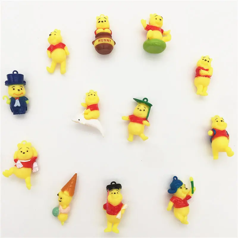 Set10-100pcs смолы 3D фильмы персонажи мультфильмов мультфильм смешанных цветов смола