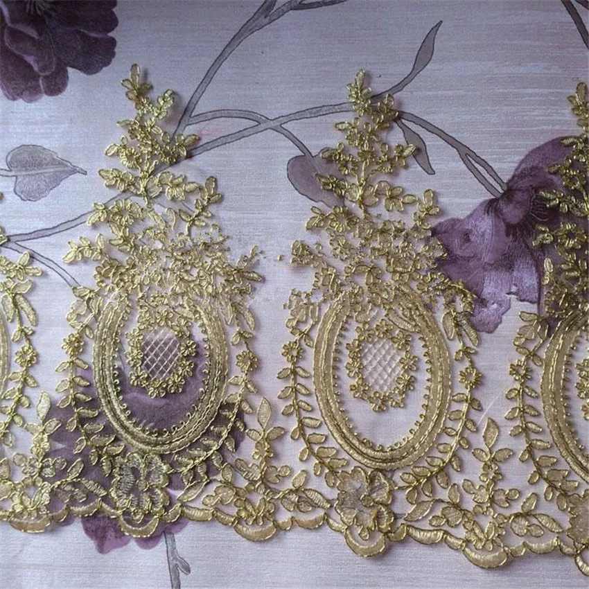 

5 Yards Victoria Alencon Lace Trim in Ivory Leagues for Bridal Weddings Gown Garters DIY Decoration
