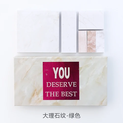 Grey Marble Fromthenon мрамор Kawaii Липкие заметки набор коробка посылка украшения офиса аксессуары для планировщика блокнот-стикер Подарочные канцелярские товары - Цвет: Grey Marble
