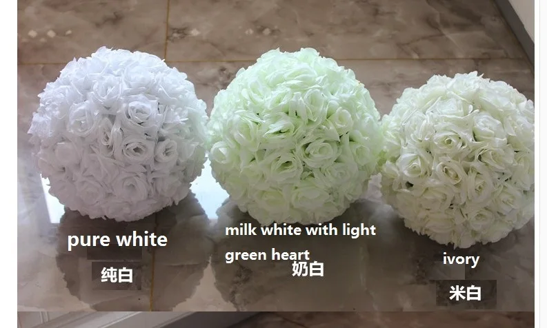 15 Inch Wedding silk Pomander Kissing Ball flower ball decorate artificial for wedding garden market decoration | Дом и сад