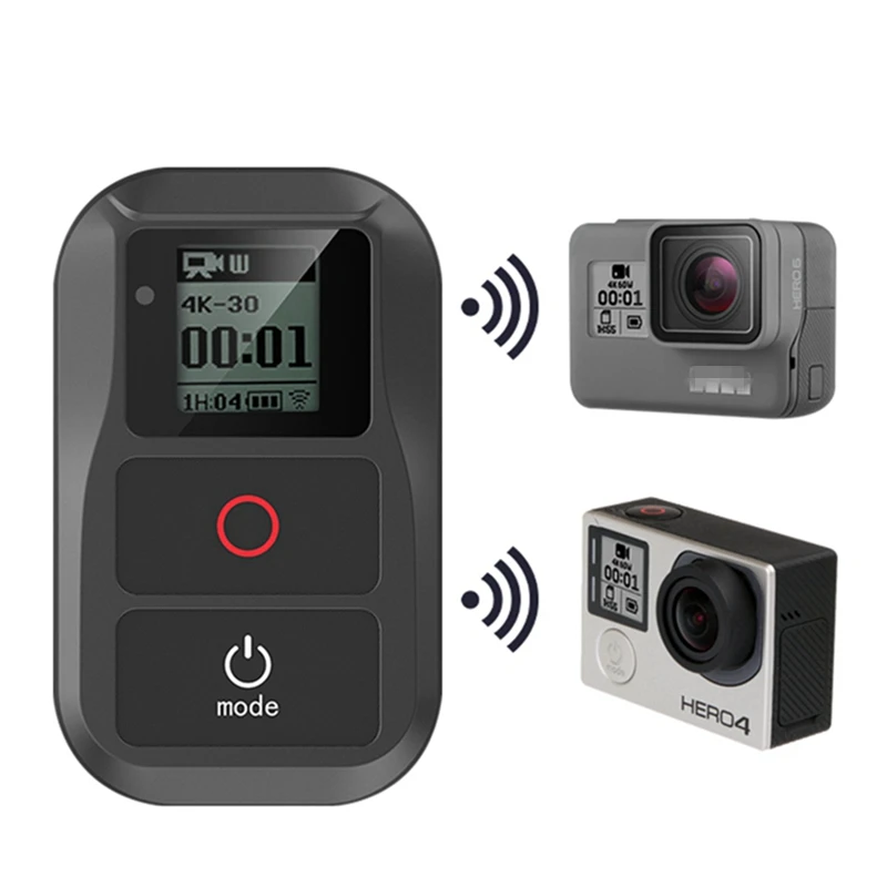 Новый водонепроницаемый пульт дистанционного управления для GoPro Hero 8 + защитный