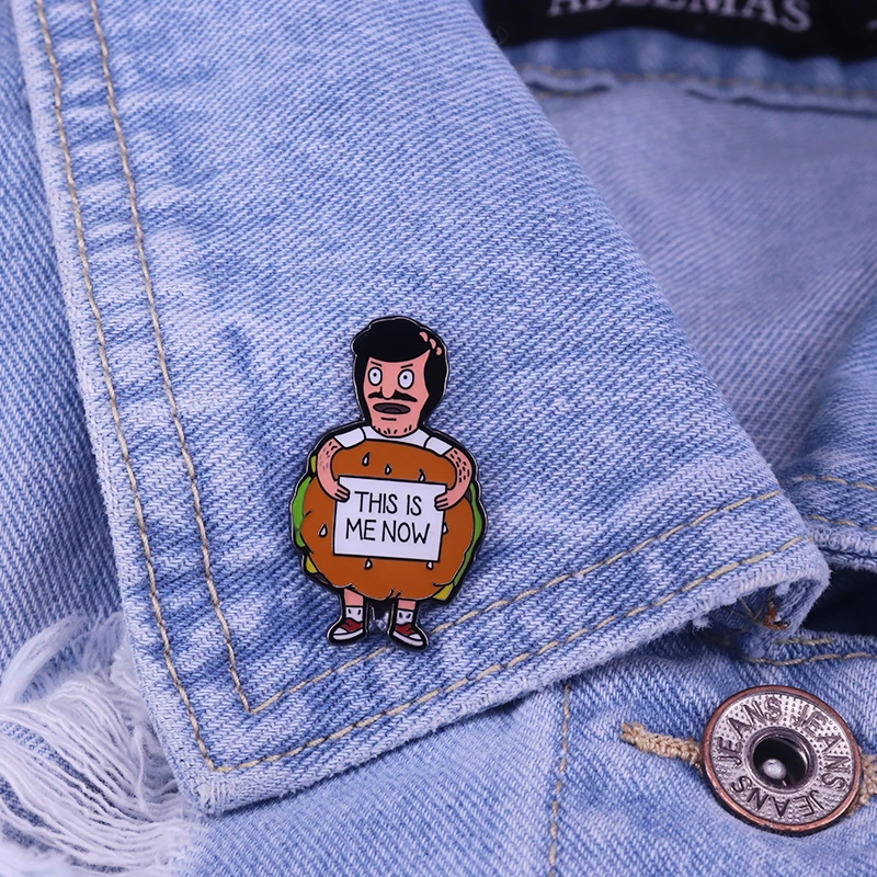 

Bob Belcher Lapel Pin Brooch