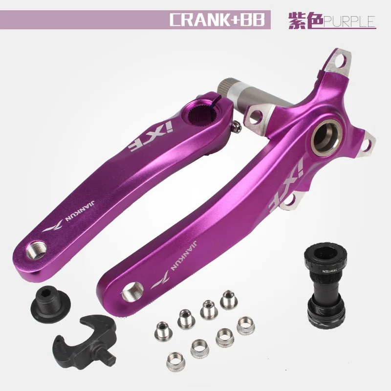IXF bcd104мм CNC велосипед шатун MTB велосипед Кривошип с нижним кронштейном горный велосипед Кривошип горный велосипед запчасти