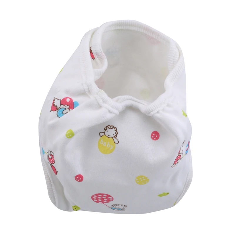 Хлопковые детские подгузники водонепроницаемые трусики для новорожденных с