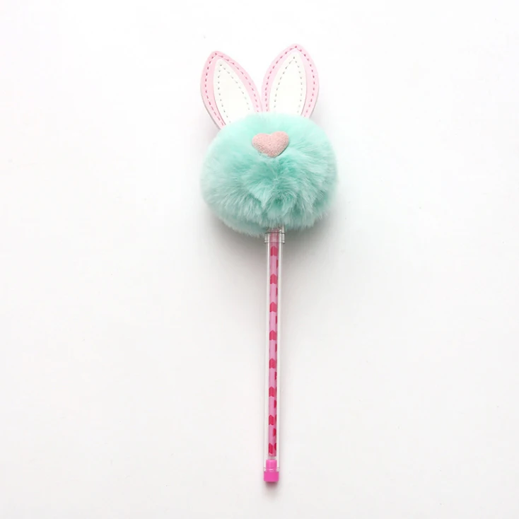 1 шт ручки конфетного кролика черного цвета kawaii подарочные гелевые чернила ручки для письма милые канцелярские принадлежности офисные школьные принадлежности 0,5 мм - Цвет: LuSe