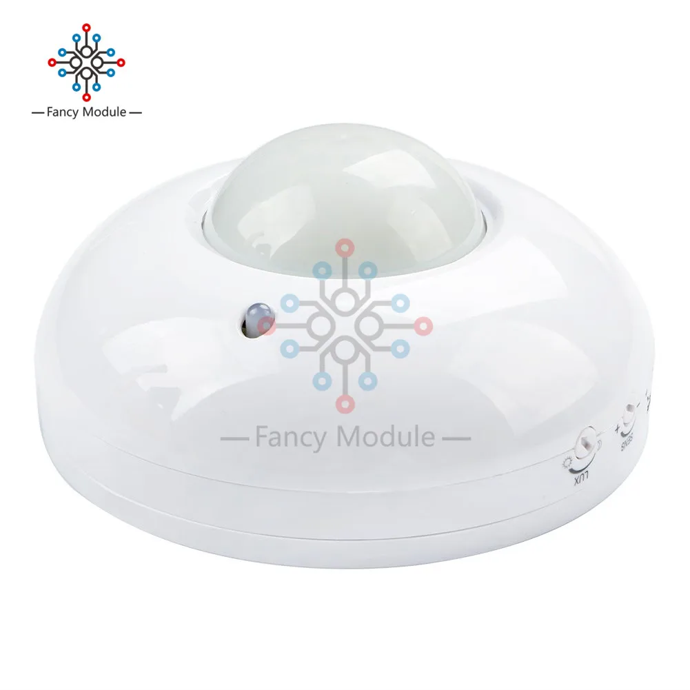 AC110V-240V PIR датчик движения, регулируемый на 360 градусов, инфракрасный датчик движения тела, светильник, переключатель безопасности, автоматический светодиодный датчик