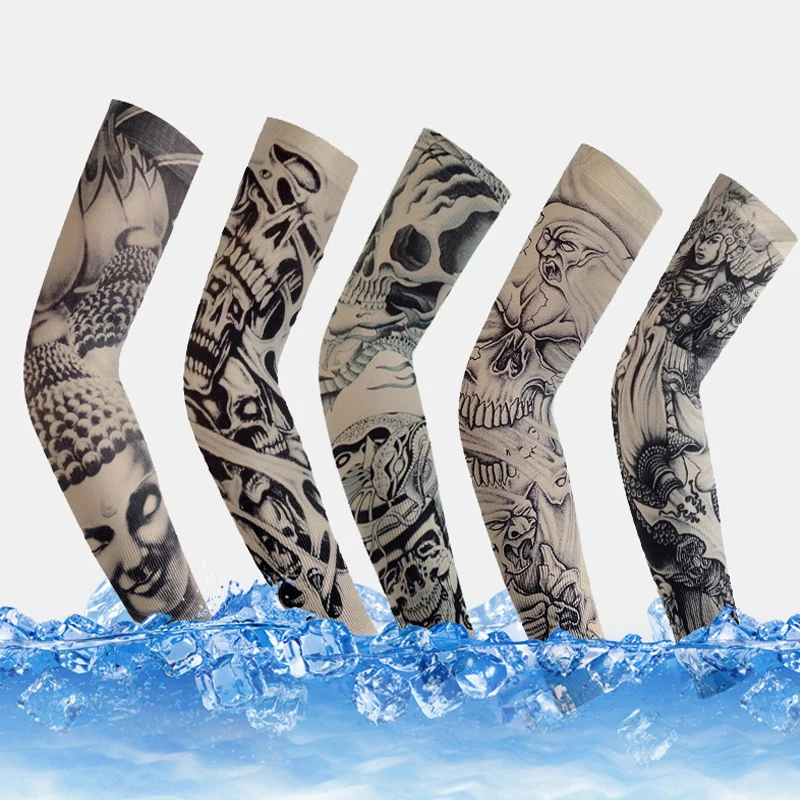 

100 customize design arm tattoo sleeve ship to USA fba