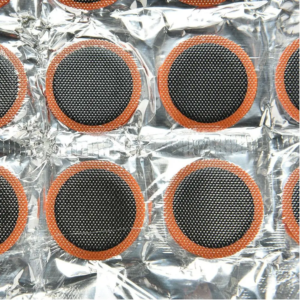 48 шт 25 мм Профессиональная круглая резиновая велосипедная шина патч цикл