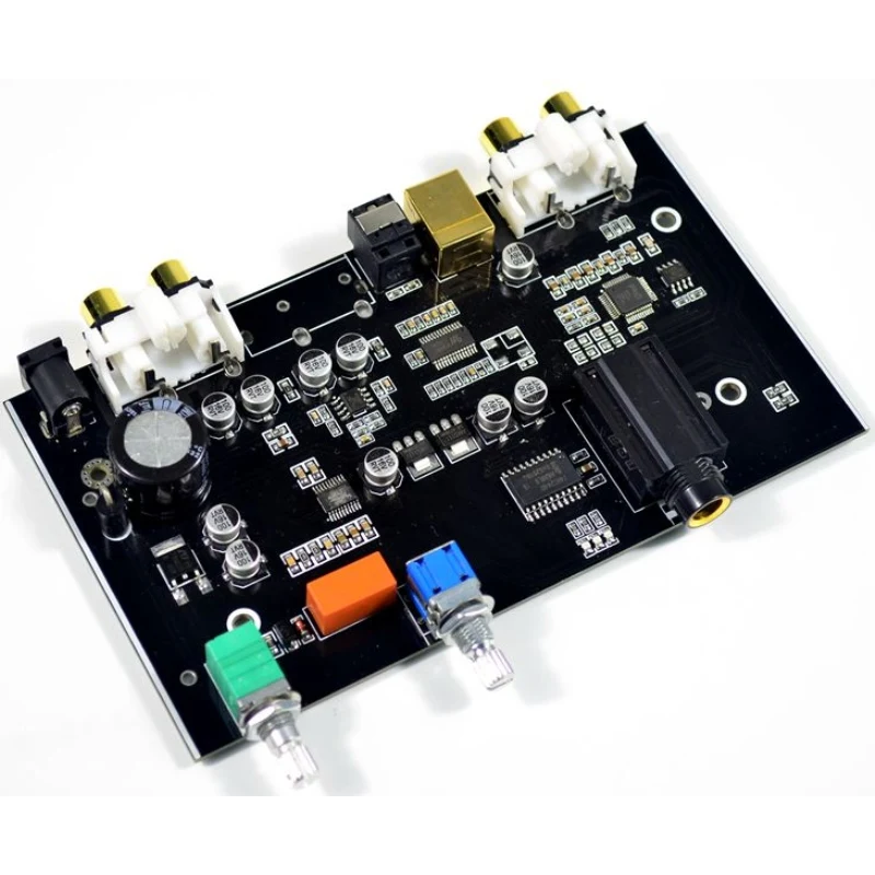 PCM5100 цифро аналоговый преобразователь USB Оптическое волокно RCA DAC декодер плата 96
