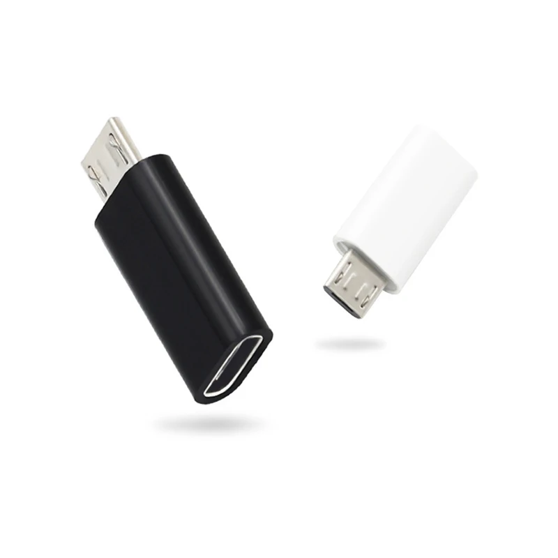 CatXaa высокоскоростной Черный Белый Android адаптер тип-c женский микро USB Мужской кабель конвертер маленький адаптер для samsung huawei