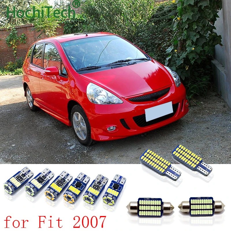 3 шт. светодиодные лампы Canbus для салона автомобиля Honda Fit Jazz 2007|Сигнальная лампа| |