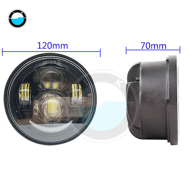 2 шт. 5 дюймовые светодиодные фары для Dyna Fat Bob FXDF|drl led|drl leddrl headlight |