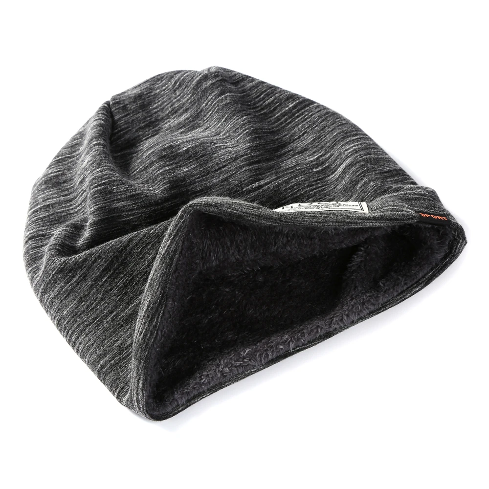 Модная шапка Gorros для мужчин и женщин толстая зимняя мужская вязаная теплая Skullies &