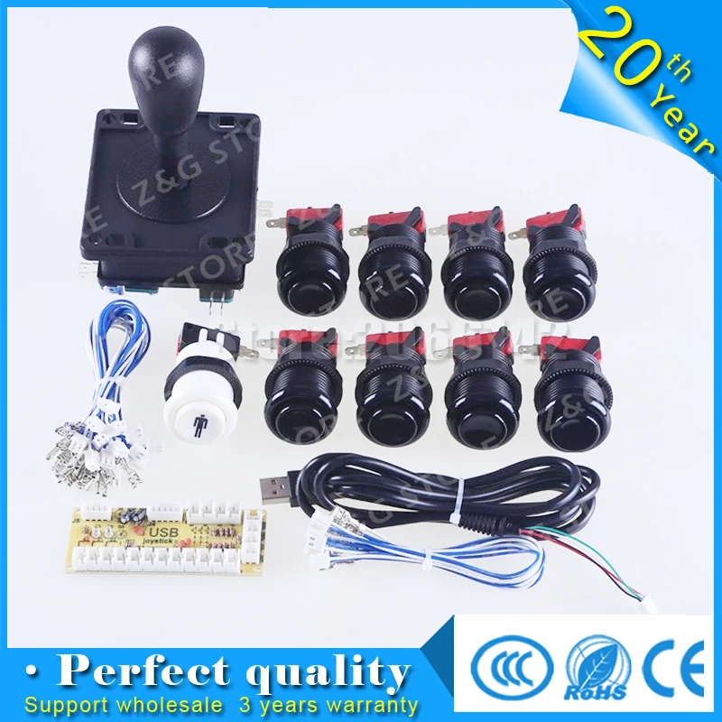 Классическая аркадная игра сделай сам детали для Mame USB Нулевая задержка кодер 8